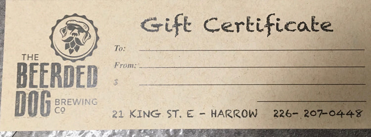 Gift Certificate